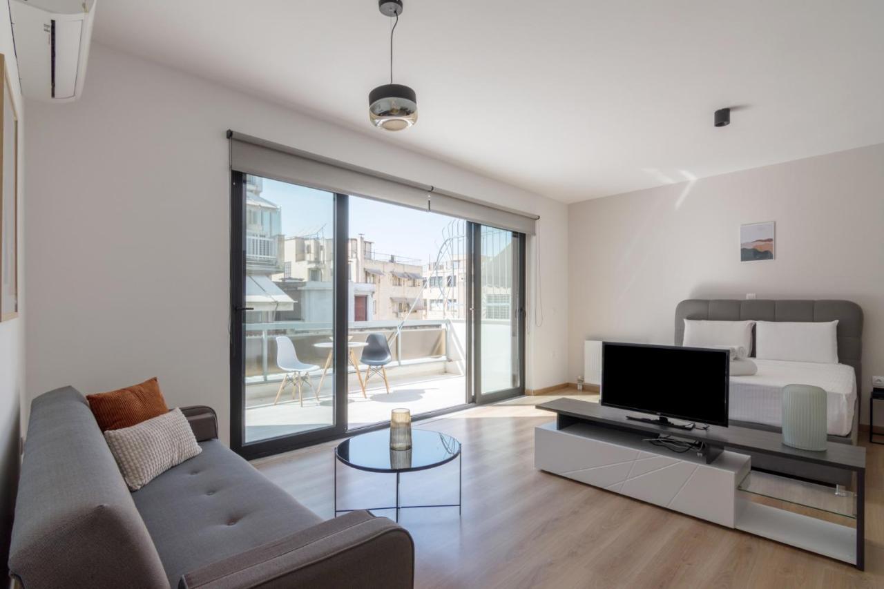 Leochares Lifestyle Apartments - Self Check-In Athens Ngoại thất bức ảnh