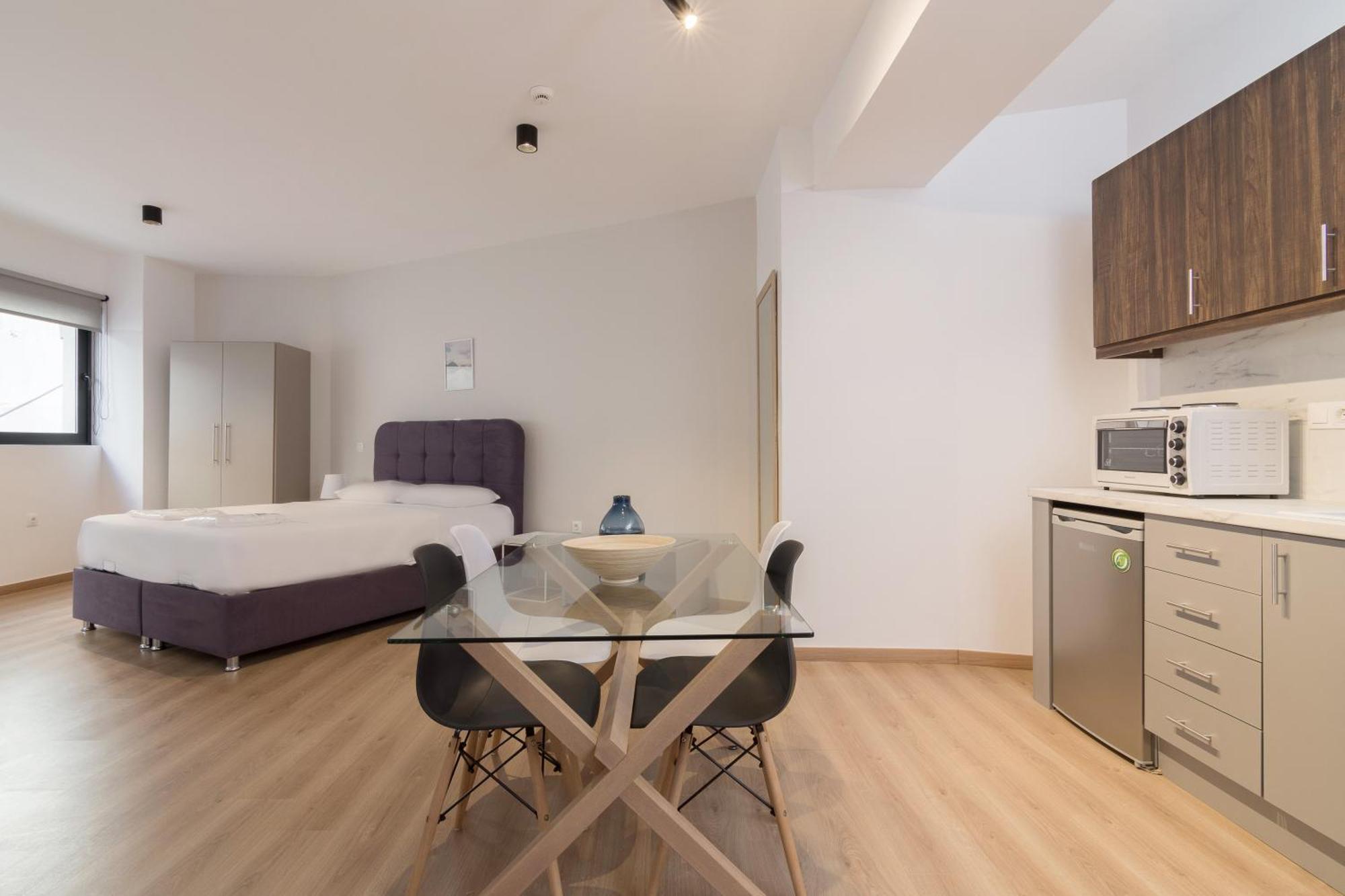 Leochares Lifestyle Apartments - Self Check-In Athens Phòng bức ảnh