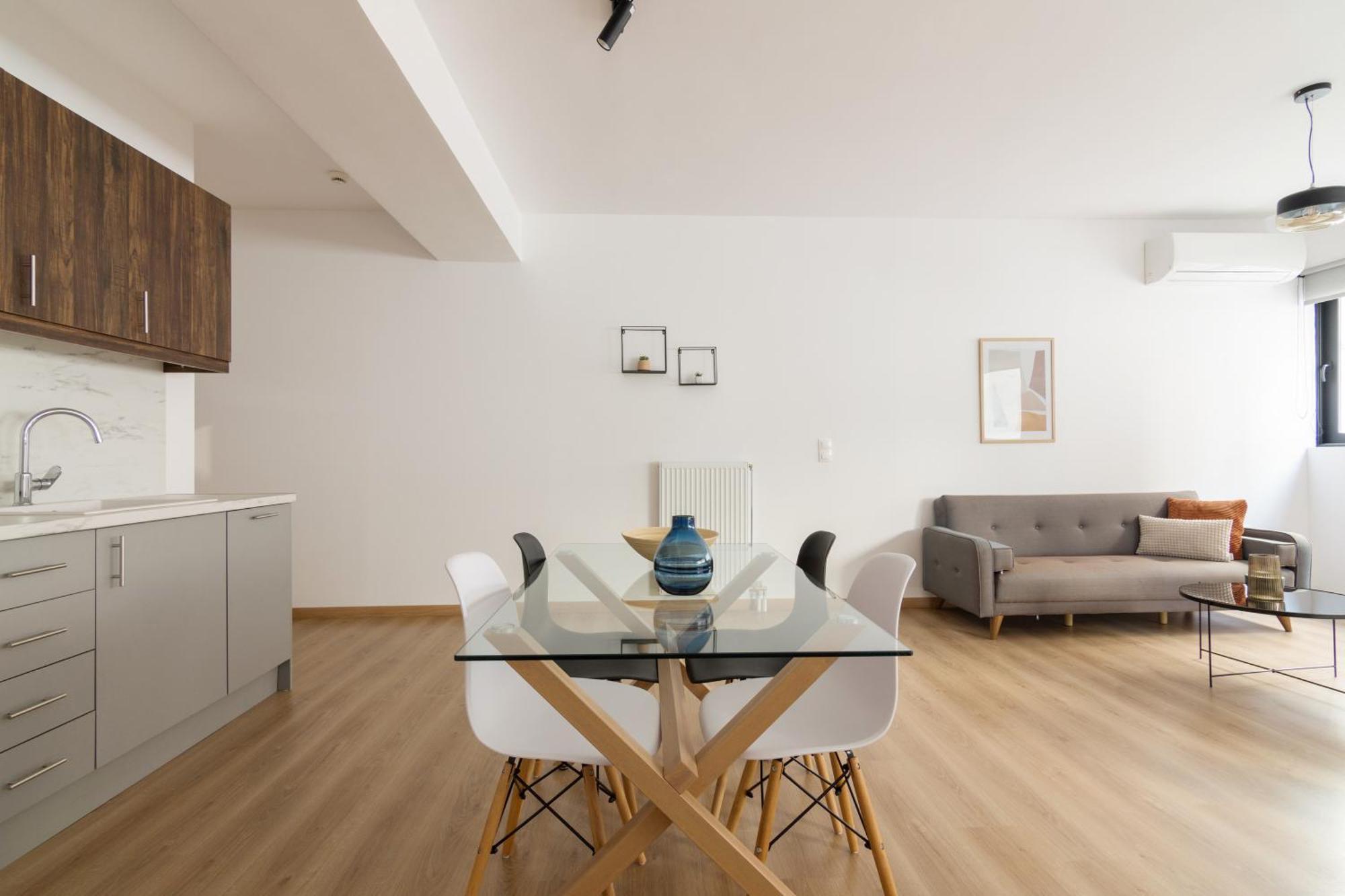 Leochares Lifestyle Apartments - Self Check-In Athens Phòng bức ảnh
